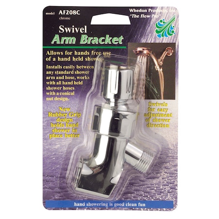 Whedon Whedon Chrome ABS 3 in. Shower Arm Mount AF208C